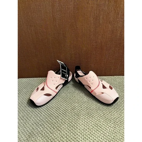 Nike Jordan Flare PS  Sandals  Size 2Y Pink/Black CI7849 602 - Very Rare NWT - Picture 2 of 5